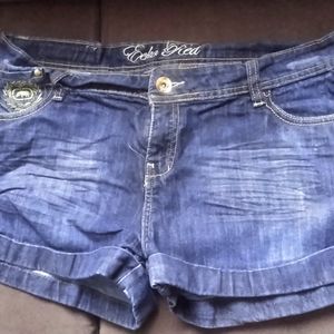 Ecko red jean shorts in excellent used condition